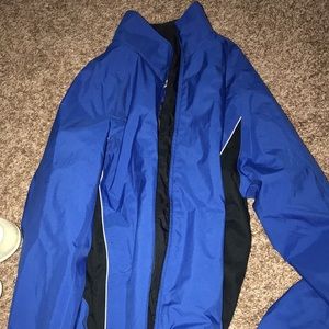Blue Footjoy Rain Jacket